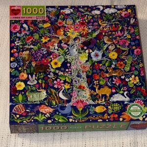 eeBoo Tree of Life 1000 Piece Puzzle